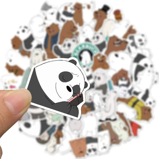 We bare bears stickers