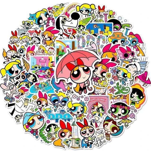 Powerpuff Girls stickers