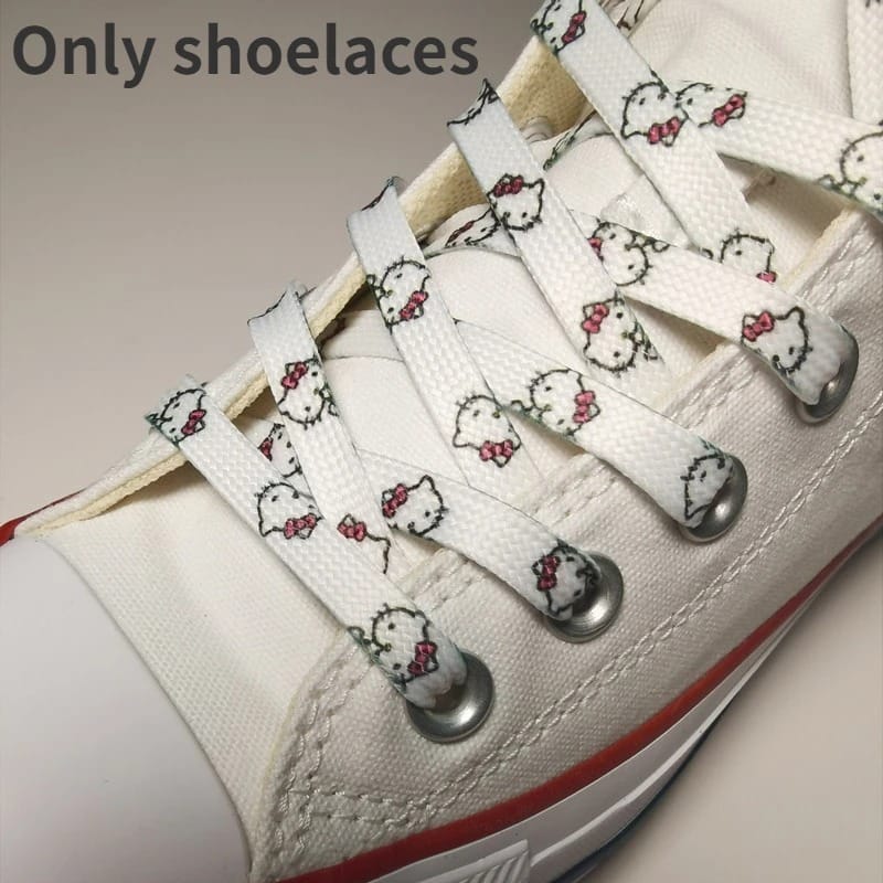 hello kitty shoe laces