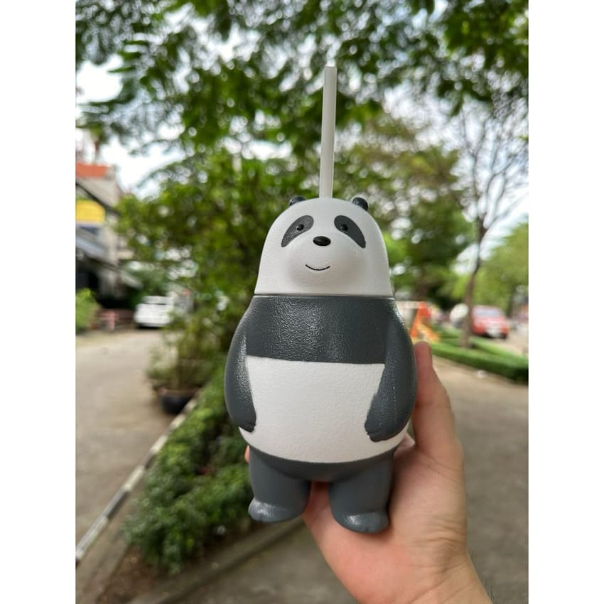 we bare bears cups with straws