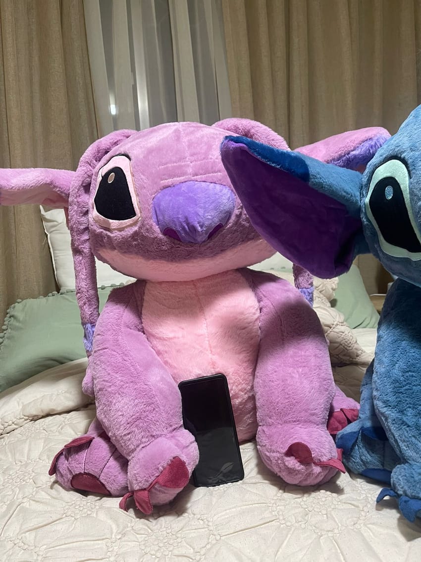 Stitch and angel HUGE plush toy 65 cm