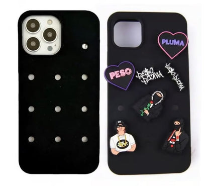 Black charm case