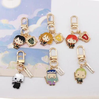 Harry potter keychains