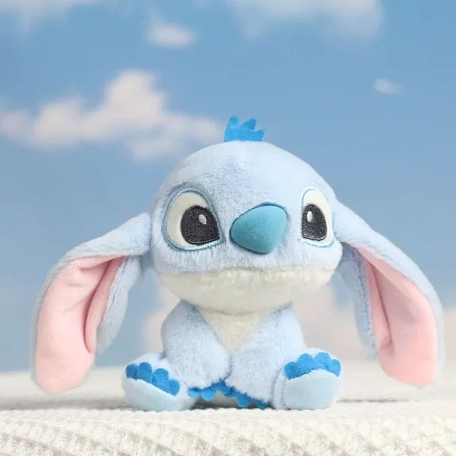 Stitch and angel Plush keychains