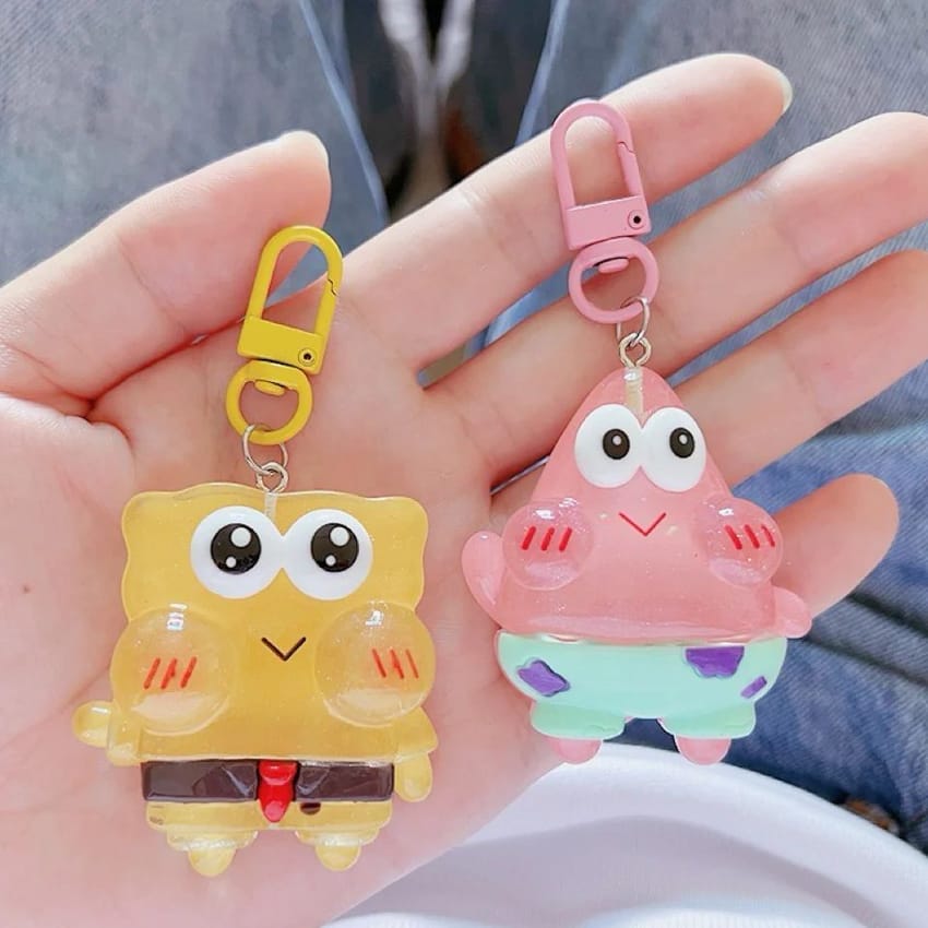 spongebob keychains