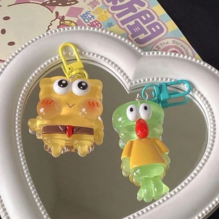 spongebob keychains