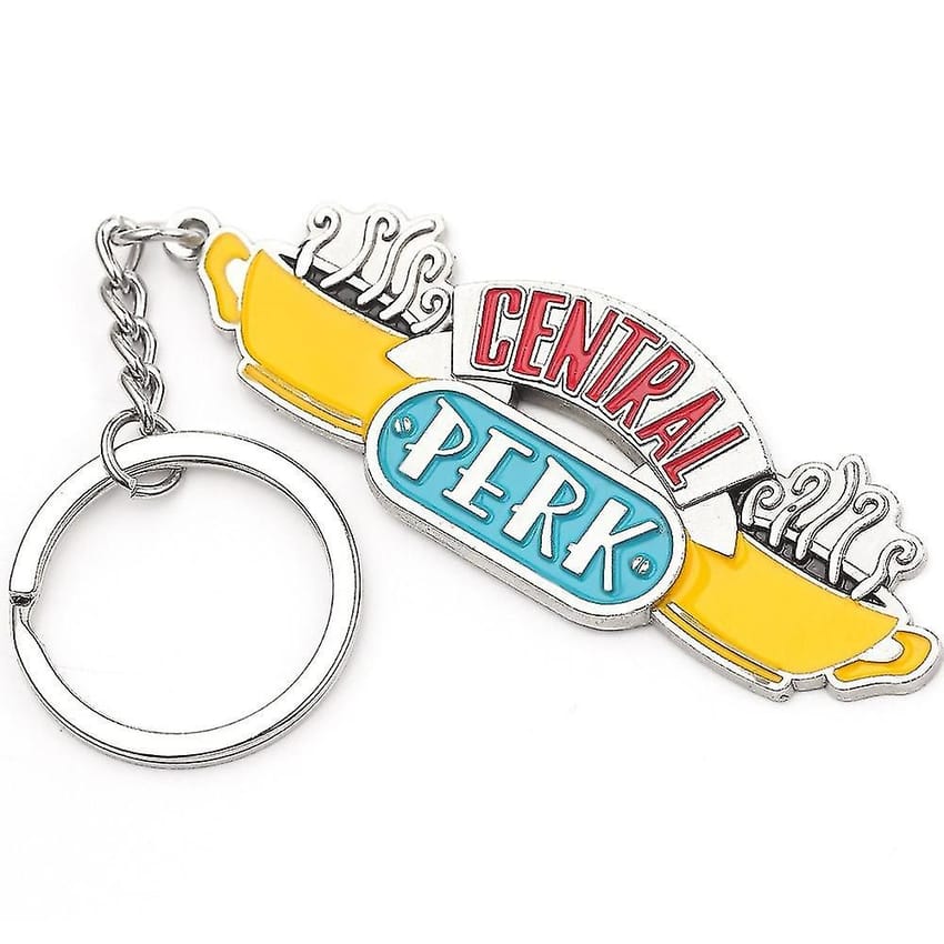 central perk friends keychain