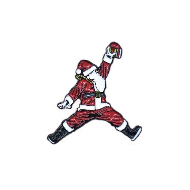 Santa Pin Basket Dunk Pin