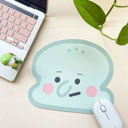 Squidward mouse pad