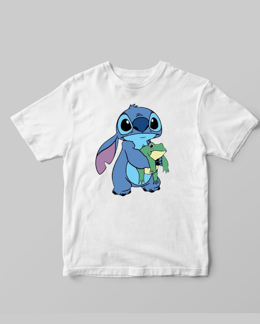 Stitch Holding Frog T-shirt