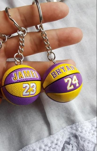 Basket ball keychain