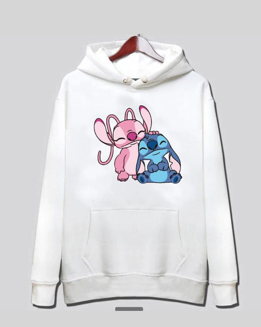 Stitch and Angel Hoodie