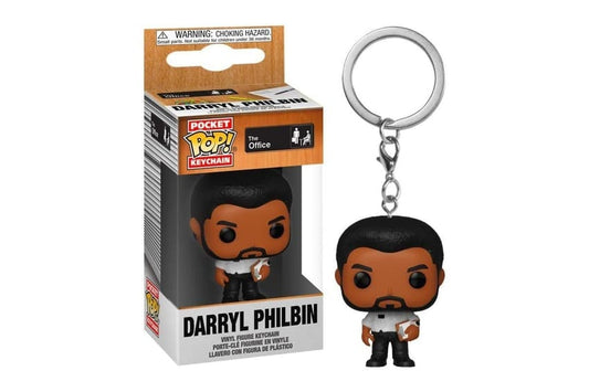 Darryl the office funko keychain