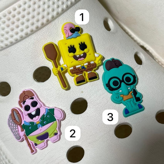 SpongeBob crcs charm