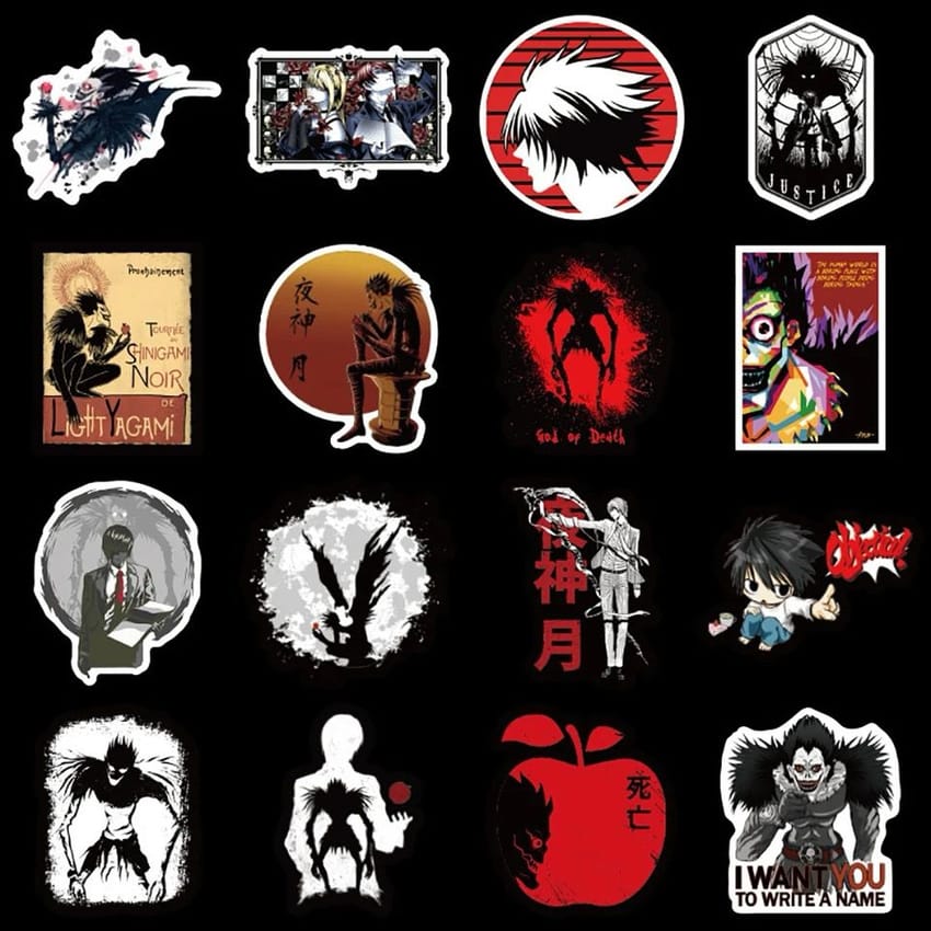 Death note sticker pack