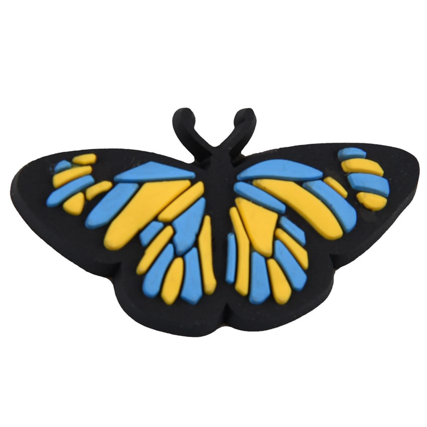 Blue/ Yellow butterfly charm