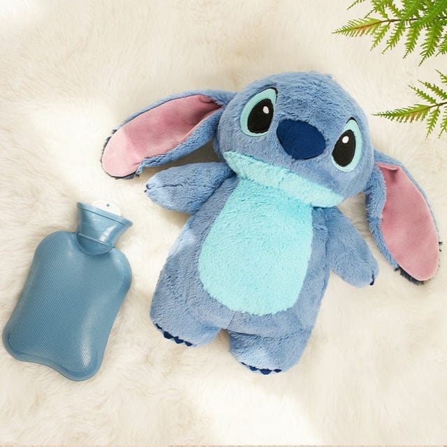 Stitch Hot water bag with plush cover