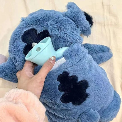 Stitch Hot water bag with plush cover