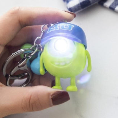 light up mike keychain