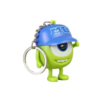 light up mike keychain