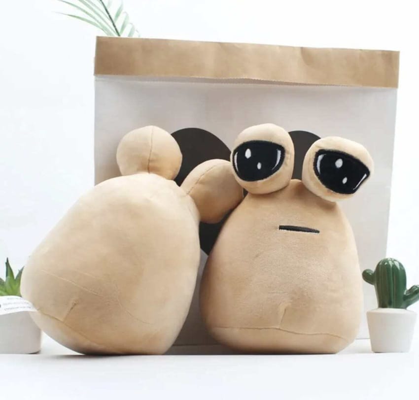 Mini pou plush toy