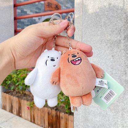 we bare bears keychains