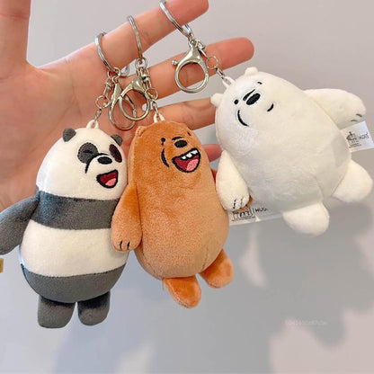 we bare bears keychains