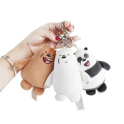 we bare bears keychains