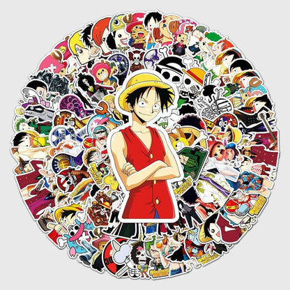 one piece show stickers