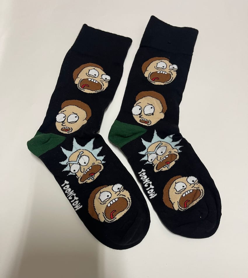 Rick and Morty socks