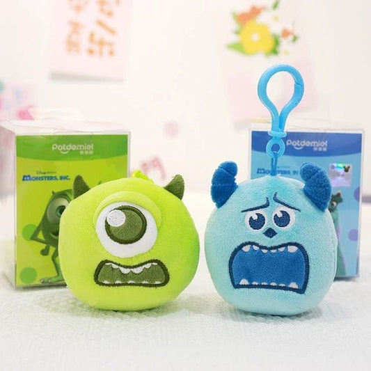 monsters squishy keychains