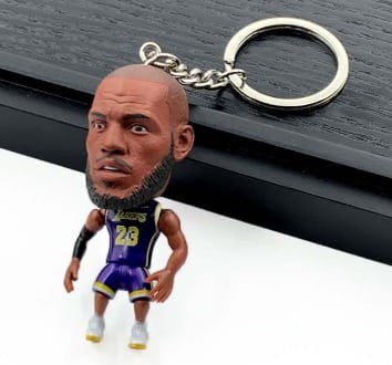 LeBron James keychain