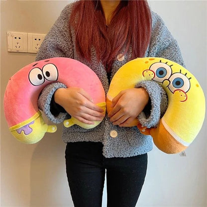 SpongeBob and Patrick neck pillow