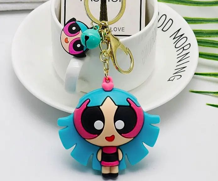 powerpuff girls keychains