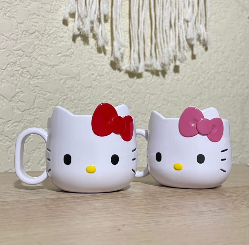 hello kitty acrylic mug