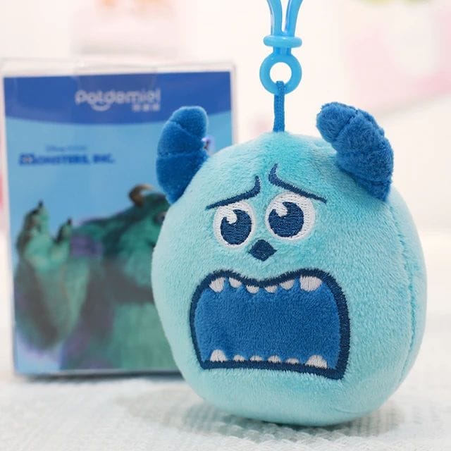 monsters squishy keychains