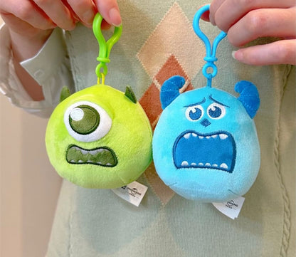 monsters squishy keychains