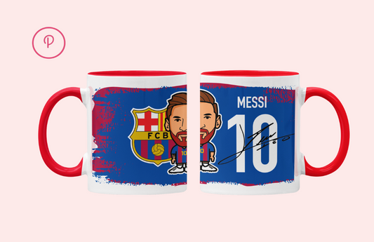 Messi Barcelona mug