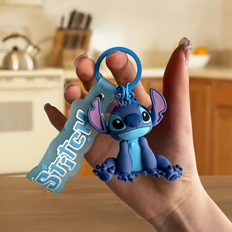 Stitch and angle matching keychains