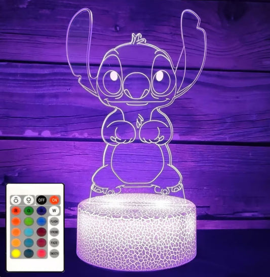 Stitch led 3d light