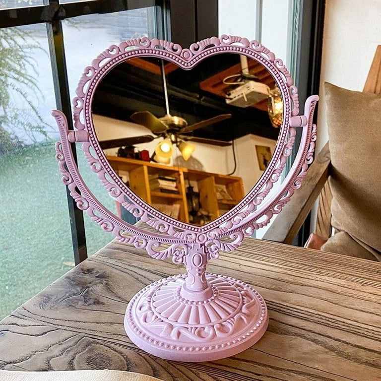 Heart shaped mirror