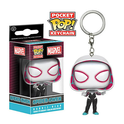 gwen - spiderman funko keychain