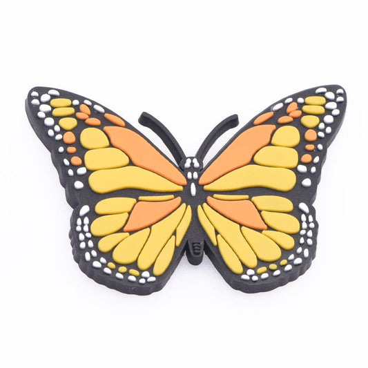 big yellow butterfly charm