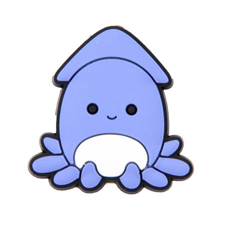 Blue octopus charm