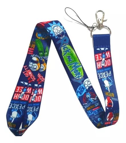 Rick and Morty Lanyard