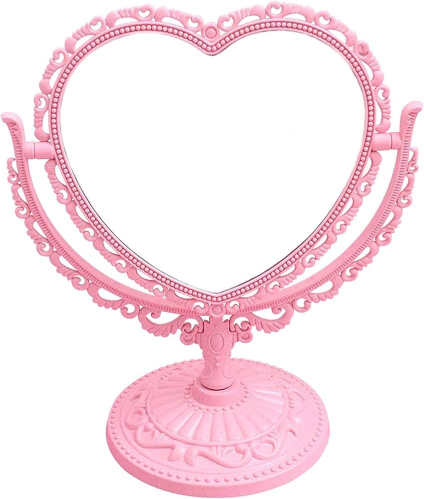 Heart shaped mirror