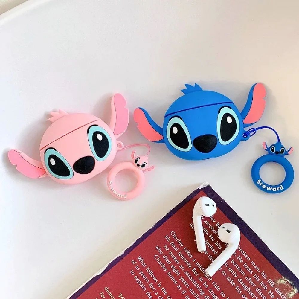 Stitch and Angel airpods cases