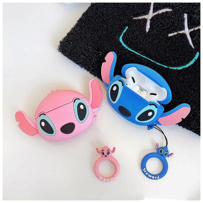 Stitch and Angel airpods cases