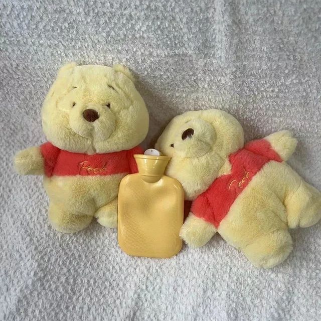 Winnie the pooh hot water bottel warmer plush