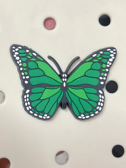 Green Butterfly charm